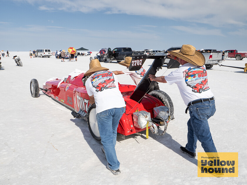 7707-BSF-0052 
 Keywords: 7707 startline, Bonneville Speed Week Trip