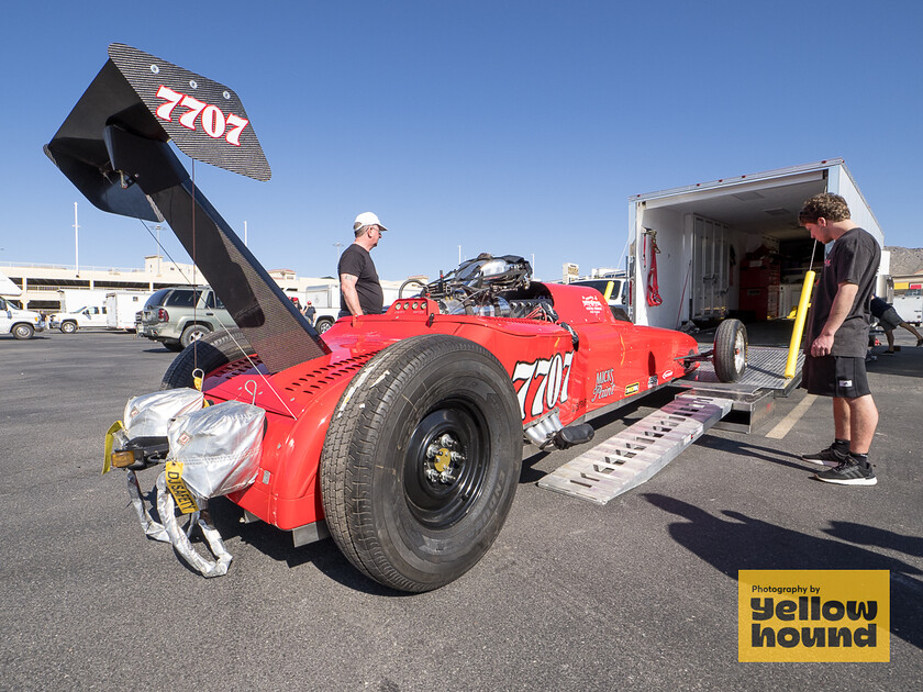 7707-BSF-0008 
 Keywords: 7707 parking lot, Bonneville Speed Week Trip