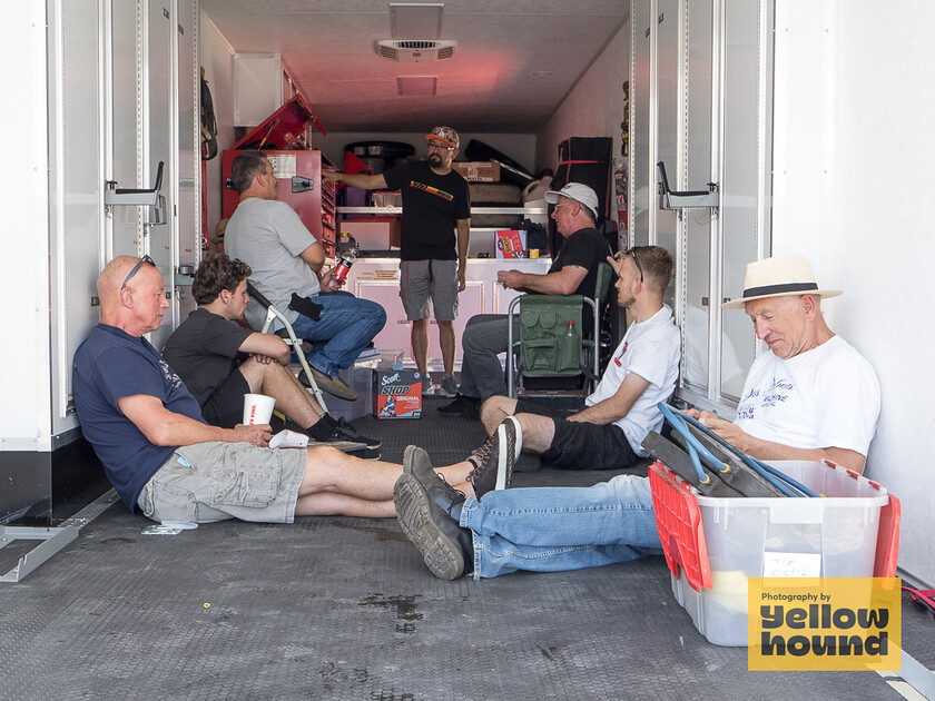 7707-BSF-0034 
 Keywords: 7707 parking lot, Bonneville Speed Week Trip